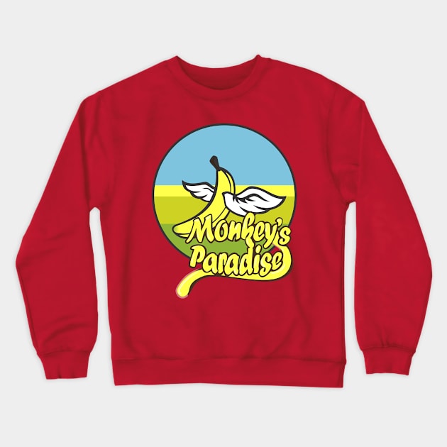 Monkey's Paradise Crewneck Sweatshirt by MBK